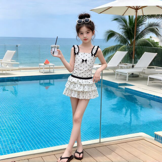 ຊຸດລອຍນ້ຳເດັກນ້ອຍໃໝ່ ຊຸດລອຍນ້ຳແບບເລັ່ງດ່ວນຊຸດດຽວ