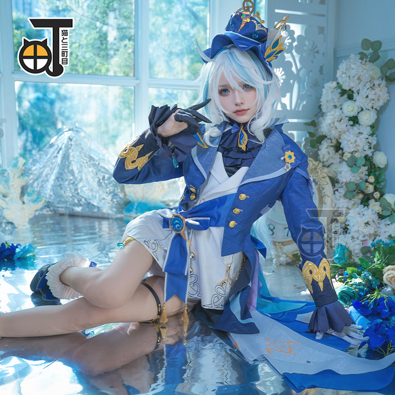 三町目原神cos服水神芙卡洛斯c服全套套装cosplay动漫游戏服装女 - 图1