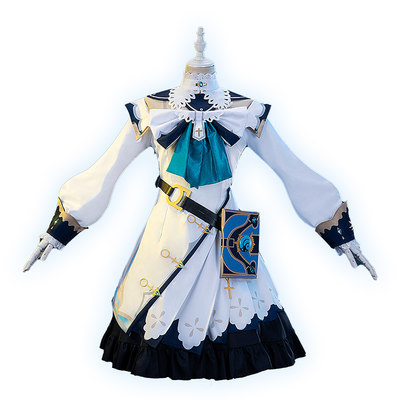 三町目原神cos服初始五星芭芭拉cos 御姐全套套装cosplay服装女 虎窝淘