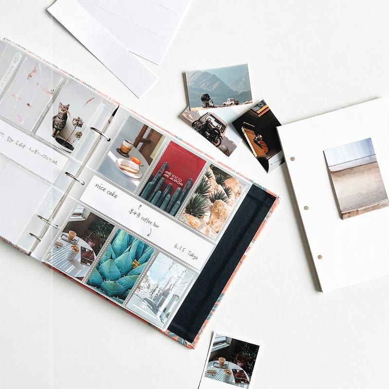活页大容量相册3寸4寸5寸6寸插袋卡册拍立得情侣圣诞礼物票据收纳 - 图3