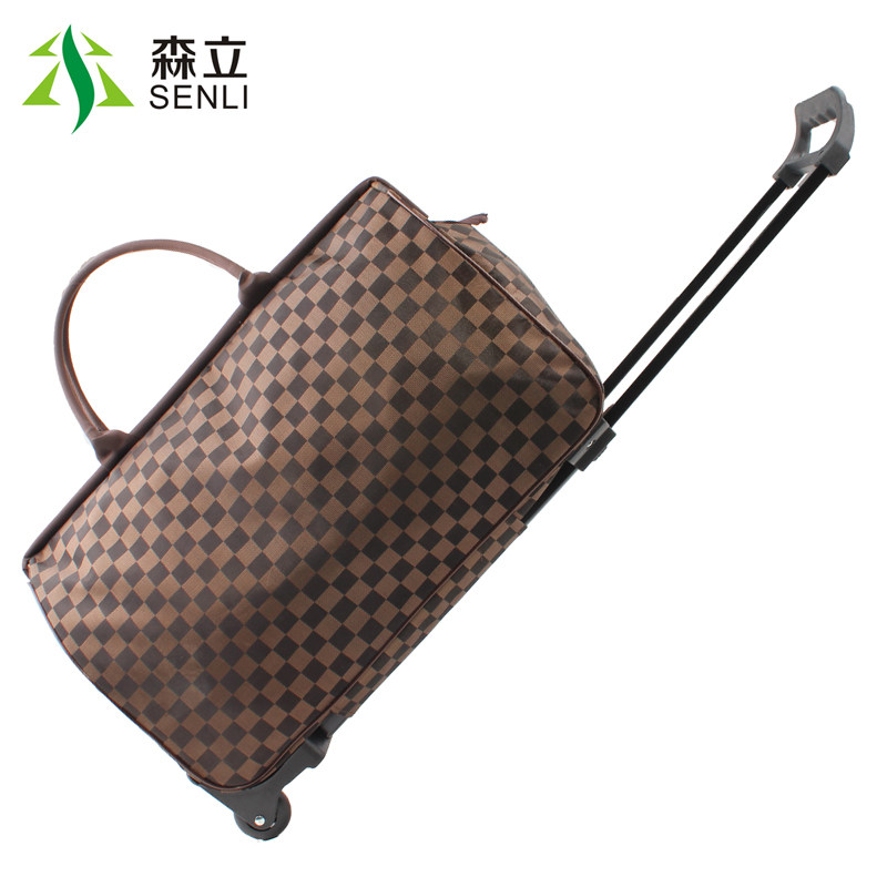 韩版男女款防水手提拉杆旅游拉杆包 森立旅行袋