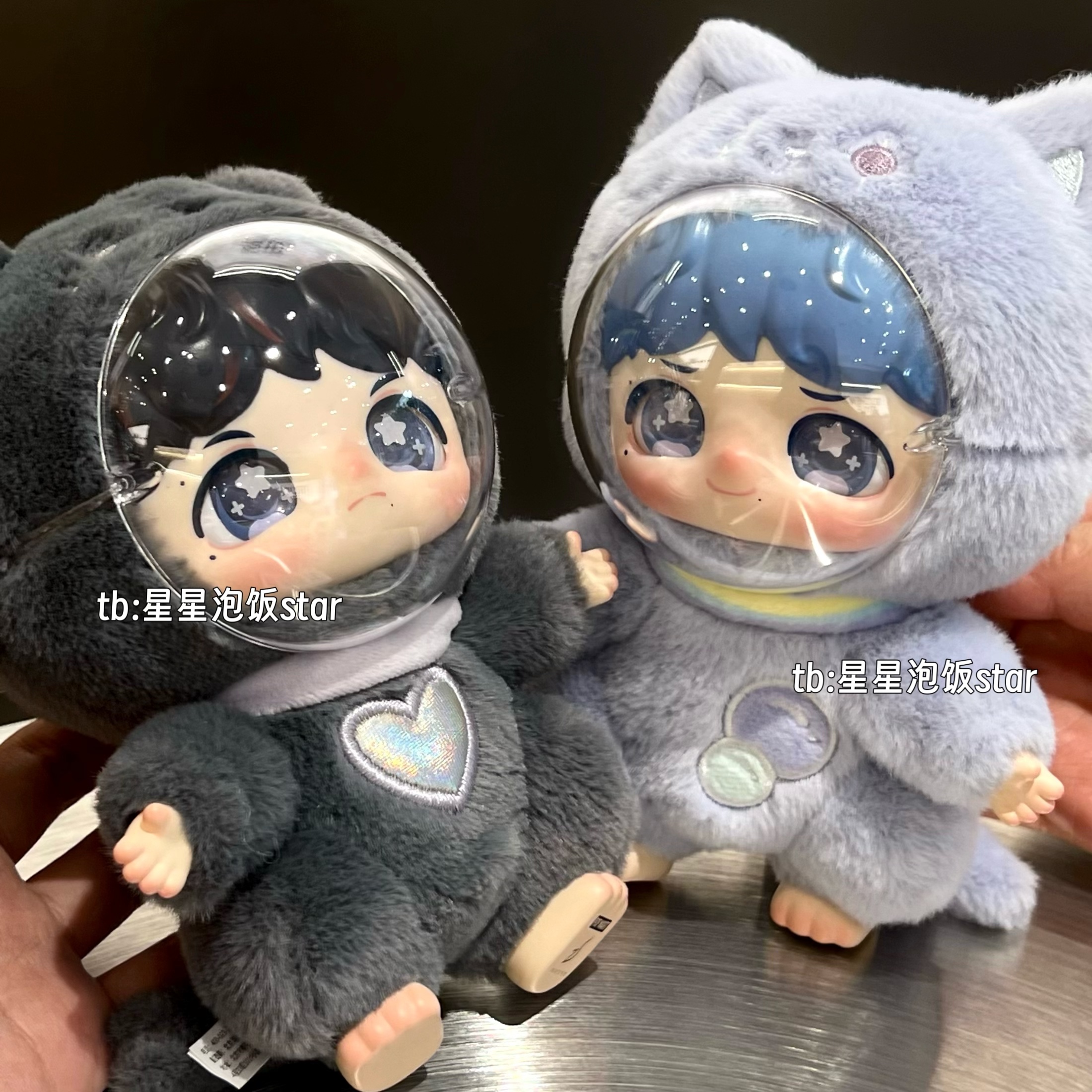 反深代词盲盒搪胶脸罩保护壳周深泡泡玛特联名款面罩保护壳防尘罩 - 图1