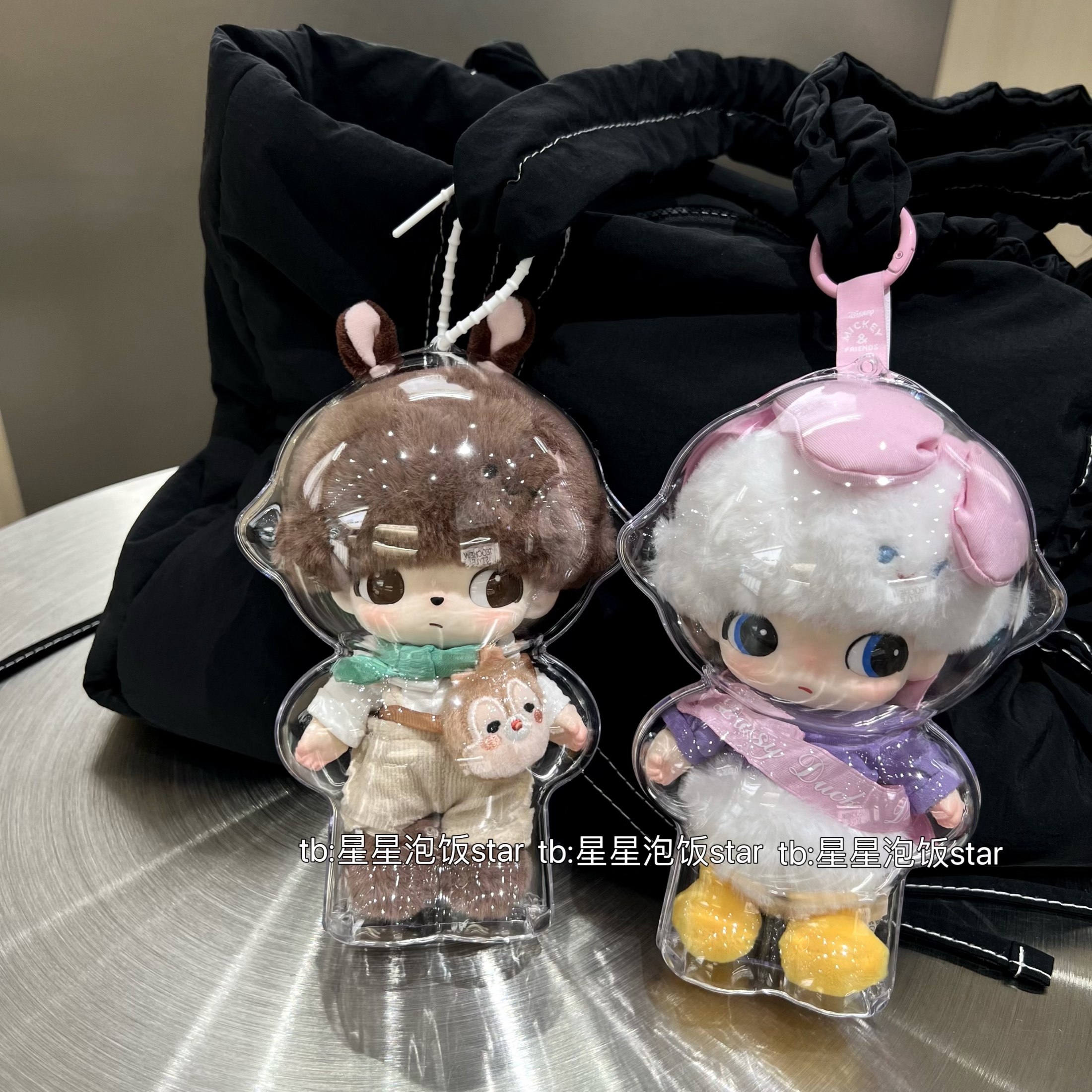 泡泡玛特DIMOO迪士尼搪胶保护壳高透亚克力硬壳防尘保护罩包挂饰,淘宝优惠券,粉丝福利购,淘宝优惠卷