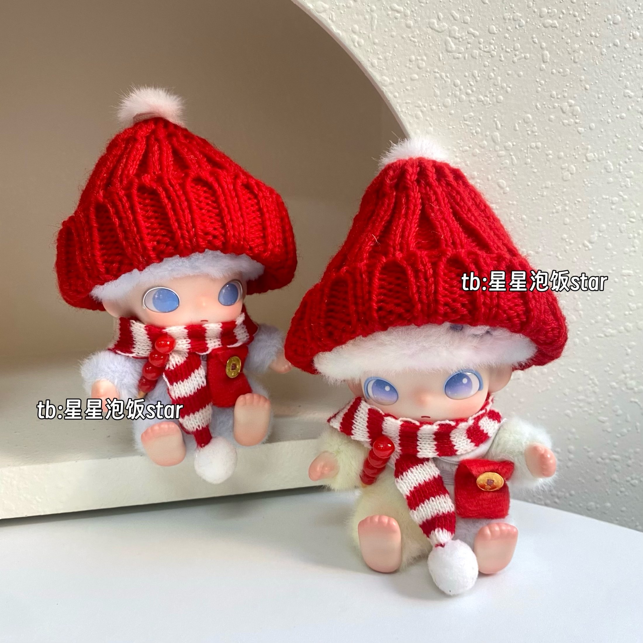 新生日记糖葫芦新年娃衣套装10cm帽子红包拍摄道具氛围感配饰饰品,淘宝优惠券,粉丝福利购,淘宝优惠卷