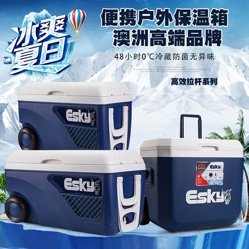 esky保温箱户外外卖冰块便携式车载家用商用冷藏箱冰桶保冷保鲜箱-图2