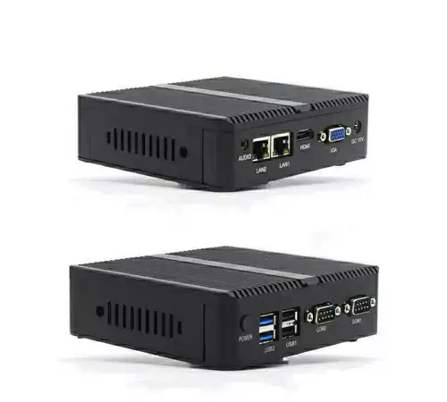 N2830 Mini Console J1900 Промышленная машина управления J4105 Soft Route Diy All -In -Matche DIY All -In -One