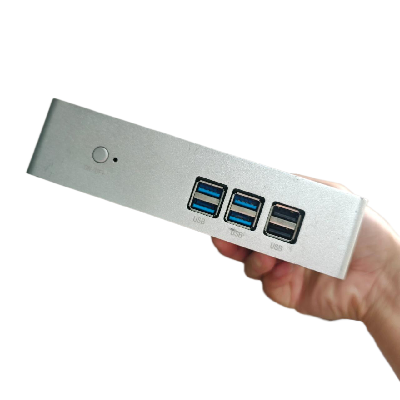 占美迷你电脑i3 4010U工控机家用办公影音准系统主机win7 4G120G,淘宝优惠券,粉丝福利购,淘宝优惠卷