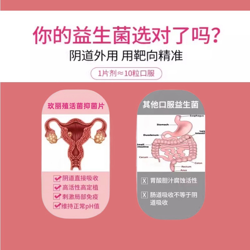 女性阴道益生菌100亿活菌群失调乳酸杆菌私处护理保养妇科用凝胶 - 图0