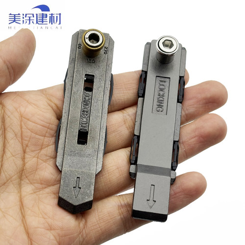 断桥铝合金门窗防撬锁点窗户锁扣卡扣平开窗锁座LOCKING窗锁配件 - 图2