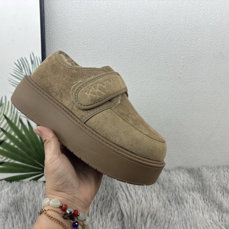 工厂直销2025冬款女鞋圆头厚底韩版个性休闲鞋女鞋防滑超千女棉鞋,淘宝优惠券,粉丝福利购,淘宝优惠卷