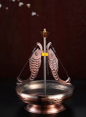 檀香专用盘香架香托 家用 供香塔香盘24小时盘香炉香架盘香支架