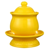 Восточный буддийский буддийский буддха чистое желтое слово для буддийского набора Будды платформы Будда Полный набор масло -лампок с горел