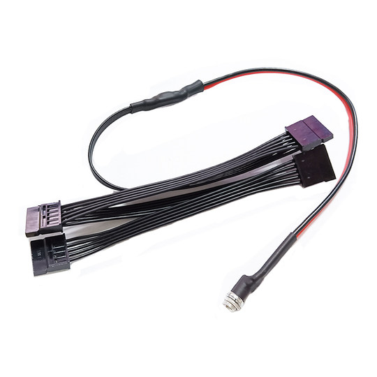 12VDC5525 to hard disk cable DC to SATA external power supply module NAS industrial computer 12V to 5V step-down board
