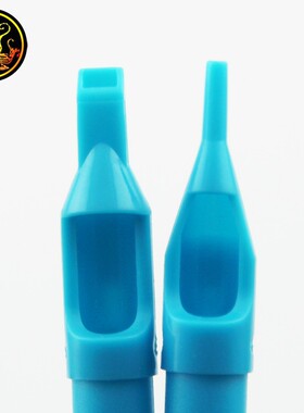 美妆工具蓝色一次性纹身针嘴