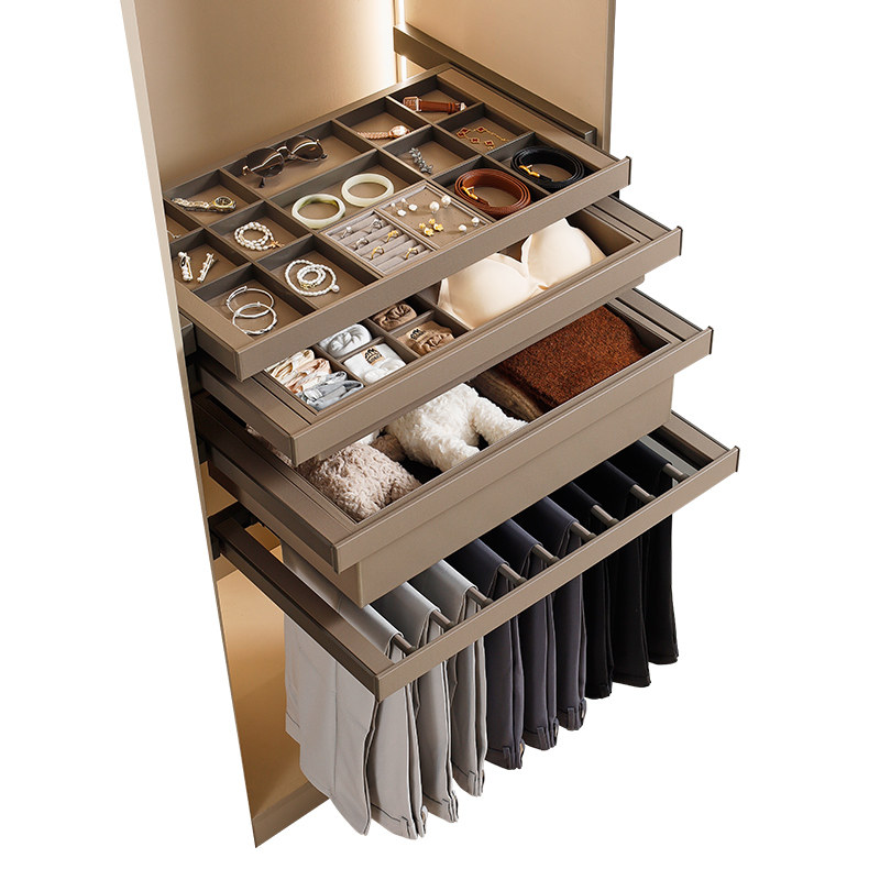 衣柜首饰盒抽屉式多功能收纳拉篮衣帽间抽拉多宝阁格子抽内衣抽,淘宝优惠券,粉丝福利购,淘宝优惠卷