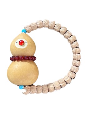 原创趣萌多宝葫芦手串文玩可盘菩提猴头金刚天珠串珠景区热销