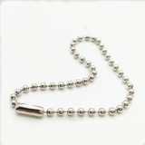 Металлическая цепь бусина TagChain 2.4 Wave Bead Chain Iron 2.0 Bead Chain Waves Цепочка круглой цепи 3 3 аппаратные ювелирные изделия DIY