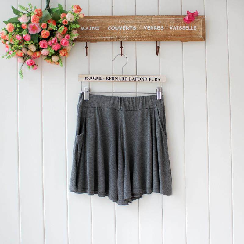 。美素芙莫代尔睡裤男女纯棉短裤 mysoulfor休闲裤