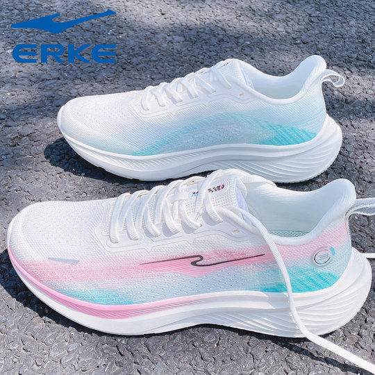 鸿星尔克乘风3.0男鞋运动鞋2025秋冬新款软底跑步鞋网面透气跑鞋2