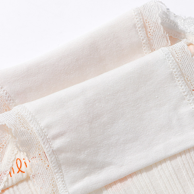 浪莎纯棉女士全棉裆抗菌无痕内裤 浪莎启元内裤