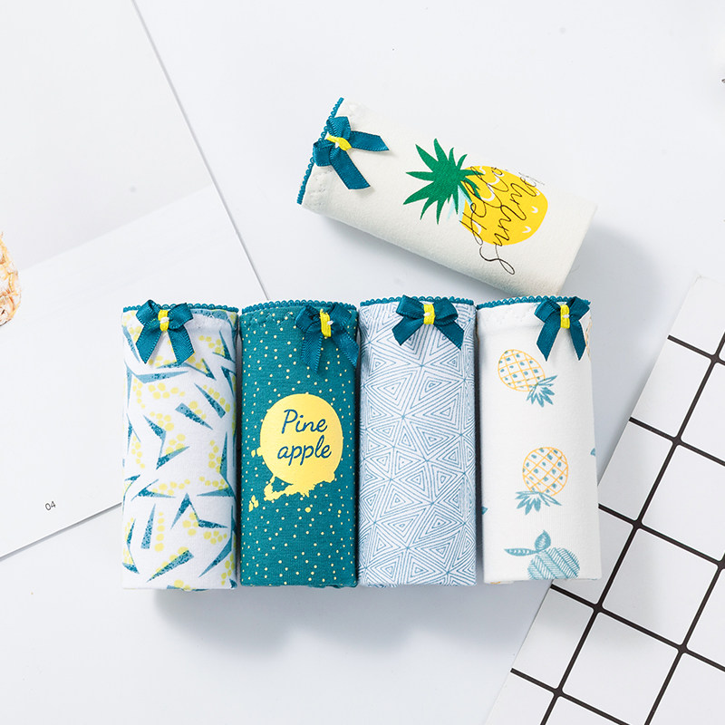 浪莎女士新款爆款女生日系少女内裤 浪莎启元女三角裤