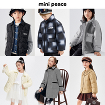 Clear cabin] minipeace Taiping bird children clothes children jacket male and female childrens down clothes winter clothing wave warm and warm