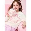 MINIPEACE Peacebird children's clothing girls sweatshirt three-dimensional star long-sleeved round neck top sweet spring style