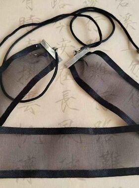 儿童发带抹额汉服头带古装头饰眉心眉头男额头公子黑色古风古代