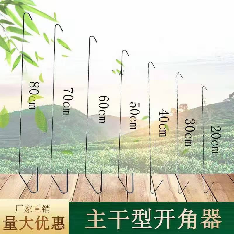 果树拉枝器主干型开角压枝器苹果樱桃树拉平纺锤形定型器园林工具 - 图0