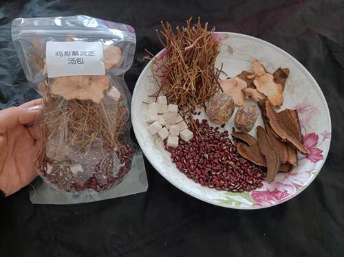 广式靓汤料鸡骨草灵芝清火汤包春季汤水去祛火熬夜煲汤干货 - 图3