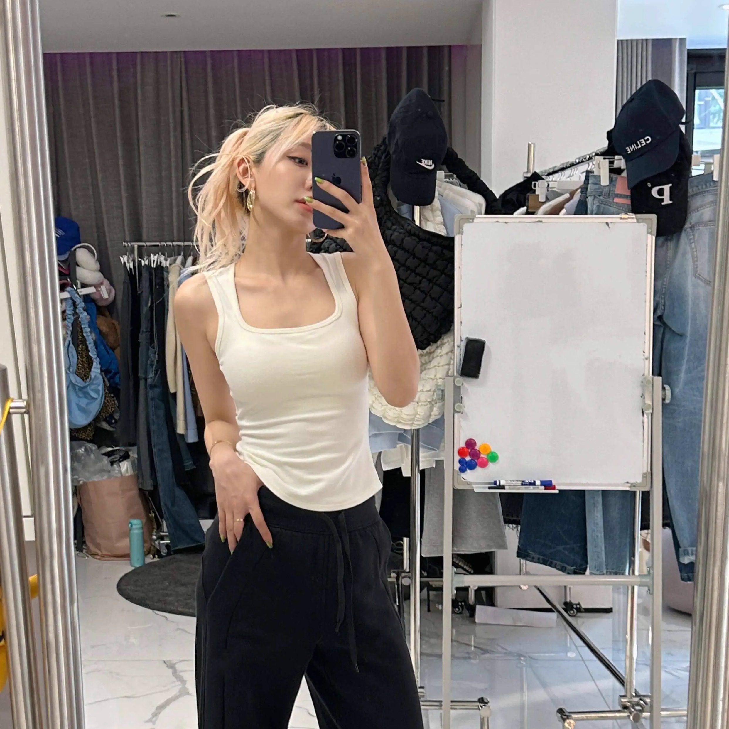 Oh! Me Tell【冬日小暖炉】德绒发热内搭带胸垫保暖修身无袖背心,淘宝优惠券,粉丝福利购,淘宝优惠卷