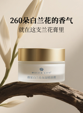 植物白兰花保湿自然清新