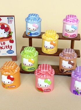 手感漆果味布丁KT 盲袋萌粒diy饰品挂件钥匙扣桌面小摆件树脂配件