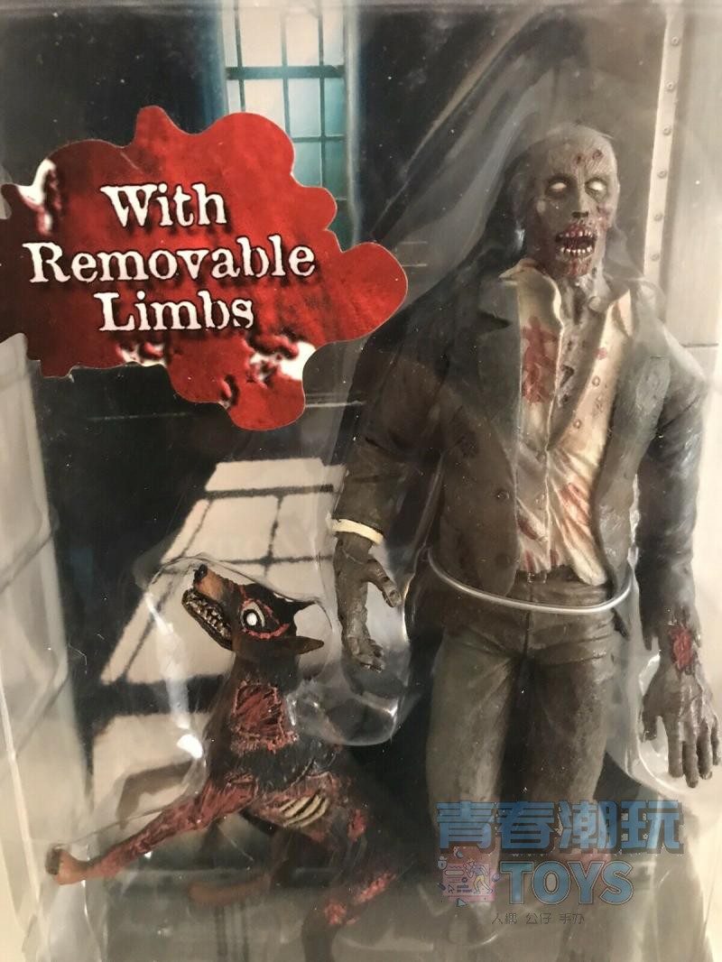 NECA 生化危机 僵尸狗丧尸犬 汉克毒气面具 可动手办公仔人偶模型 - 图1