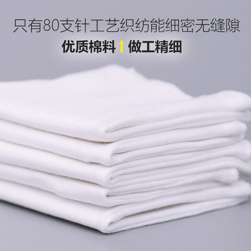 12双装，白手套纯棉礼仪白色文玩盘珠全棉布手套薄夏劳保作业手套 - 图1