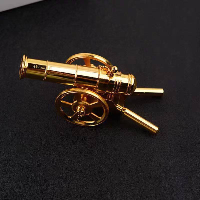 金属大炮意大利炮模型可放炮的黄铜迷你小钢炮过年发射器神器玩具,淘宝优惠券,粉丝福利购,淘宝优惠卷