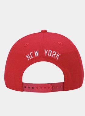 NEW ERA & MLB纽约洋基队花卉刺绣9Fifty 可调节潮流遮阳帽