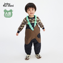 Jiangnan cloth baby boy] braces long pants male and female baby baby new 23 winter YNBE11330jnbybyjnby