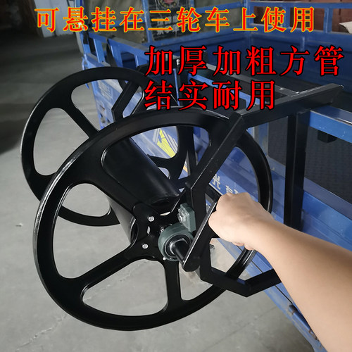 高压管水晶管绕管架150-300米电动车打药机汽油三缸泵喷农药专用 - 图3
