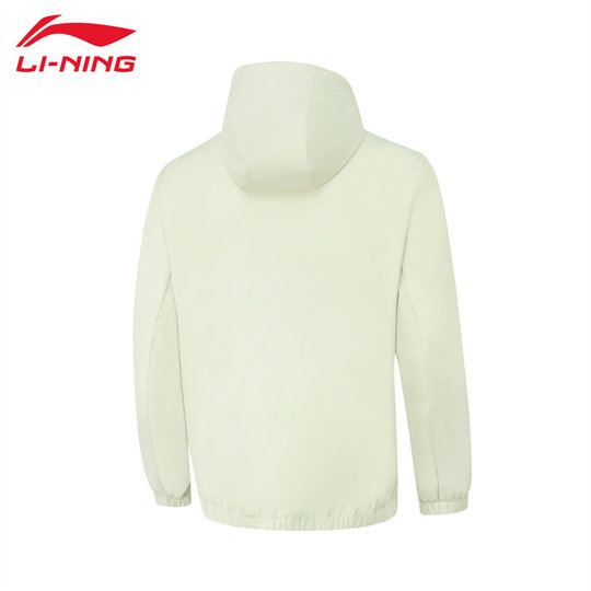 Li Ning sports windbreaker same style as men and women in team building cool breathable hooded outdoor windproof jacket AFDU626