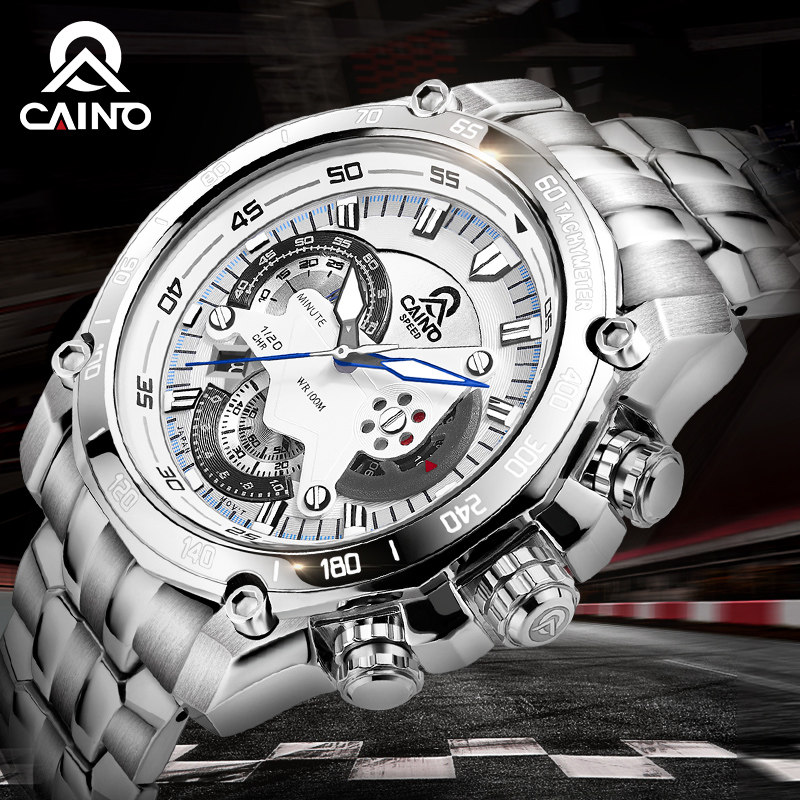 caino正品防水男户外中国特种军表 caino坤利达国产腕表