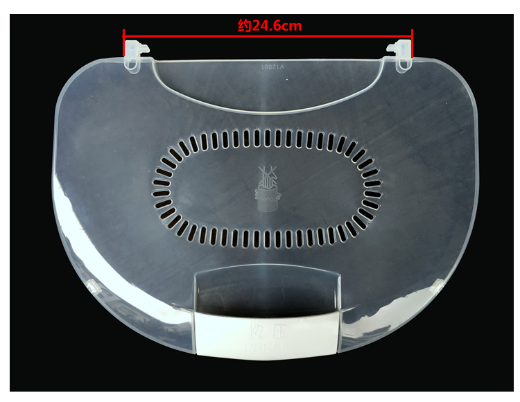 海尔洗衣机配件内盖压衣片XQS70-Z1216A至爱/Z1216至爱/Z1218至爱-图2