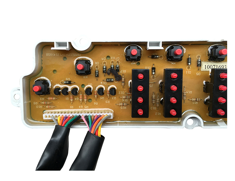 适用美的洗衣机配件控制器按键显示电脑板17138000006823 MB5522S - 图2