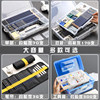 Sketch pen box Art student drawing multi-layer tool box