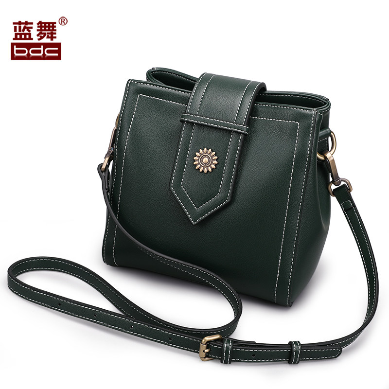 蓝舞真皮2020新款春夏网红小包包 蓝舞女士包袋