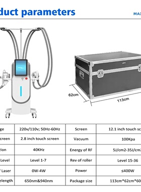 LPG Vacuum Massage Equipment Weight Loss Face Lift Cellulit
