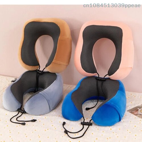 Soft Travel Pillow U Shaped Travel Healthcare Memory Foam S - 图0