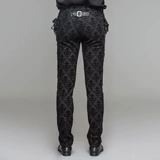 Осенние демисезонные хлопковые ретро штаны для отдыха, европейский стиль, высокая талия