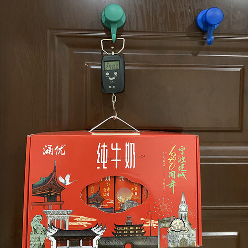 强力吸盘 磁铁强磁 圆形包胶 衣服挂钩门后无痕课桌吸附挂书包1个 - 图2