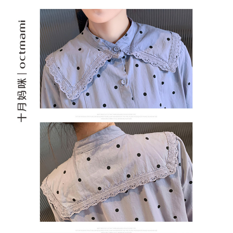 【专柜同款】十月妈咪孕妇秋季连衣裙 十月妈咪母婴专营连衣裙